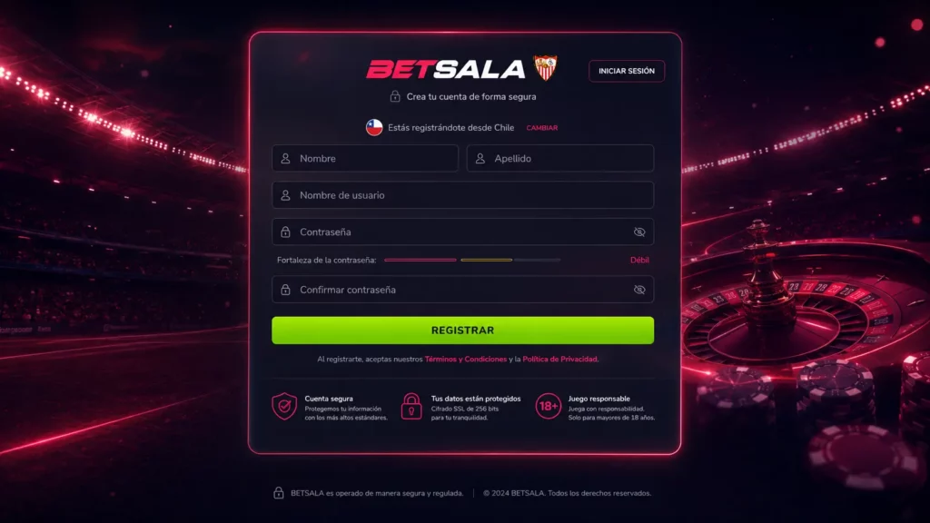 Betsala Regitrtion